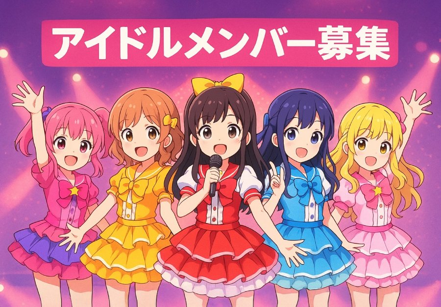 アイドルメンバー募集！