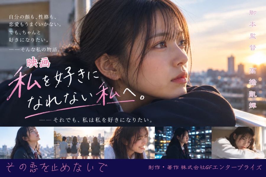 映画『私を好きになれない私へ』主力キャスト大募集!